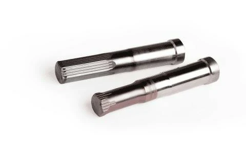 Vacuum deposition of titanium nitride to form golden hard ceramic coating.