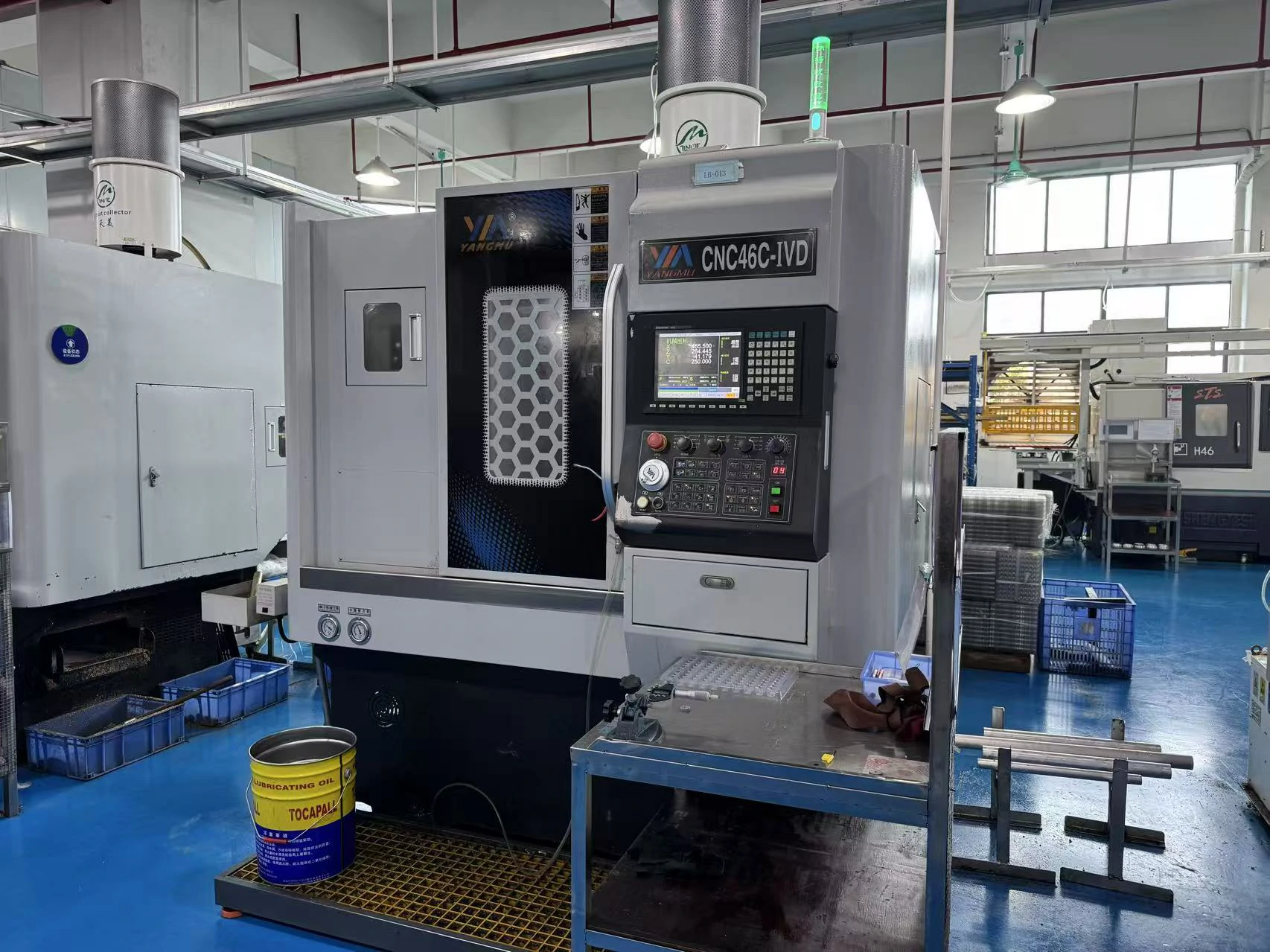 High precision CNC turn-mill machine tool for small-size custom alloy industrial parts mass production
