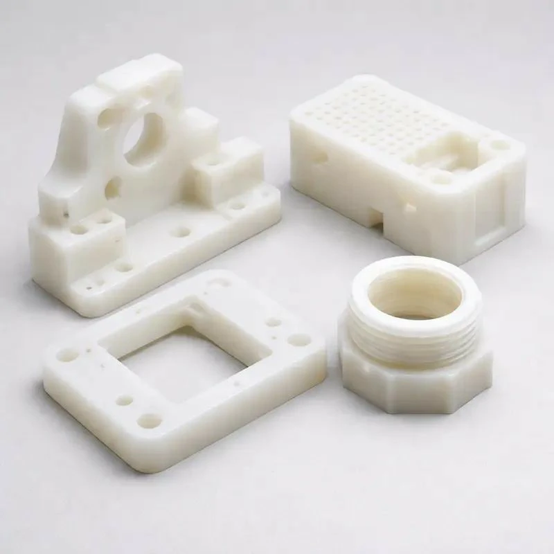 PP is lightweight, resistant to fatigue and chemical erosion. It is easy to CNC machining for food-grade fixtures, equipment housings and anti-corrosion structural parts with low load.