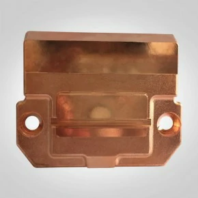 Copper has great electrical and thermal conductivity. It is perfect for heat sinks, conductive terminals and electrical precision parts.