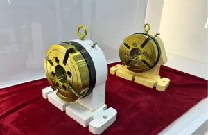Gold coated precision positioning fixtures and jigs manufactured via multi-axis CNC machining for automation equipment